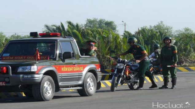 Chức năng, nhiệm vụ và quyền hạn của Kiểm soát quân sự