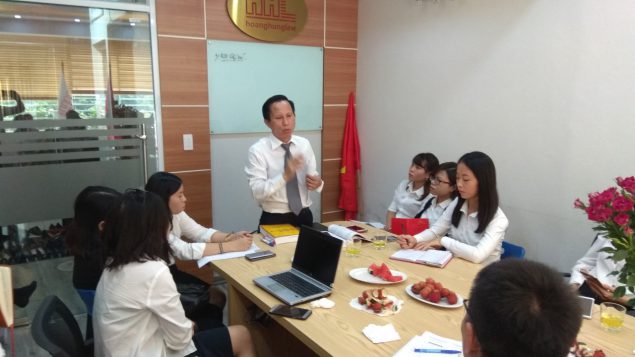 Công tác sinh hoạt chuyên môn ở Văn phòng luật sư Hoàng Hưng