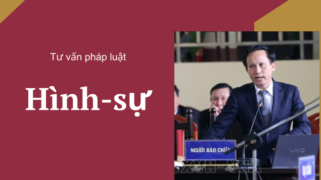 Tư vấn hình sự