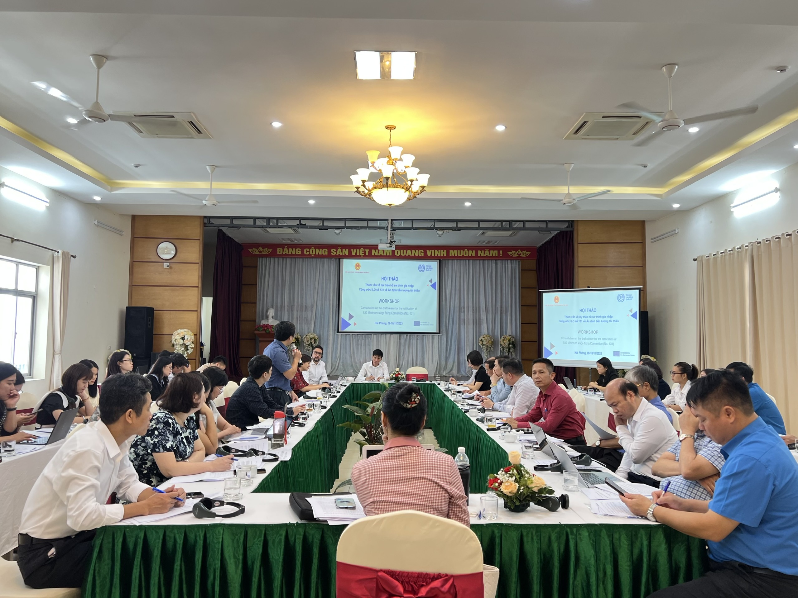 Hội thảo tham vấn về dự thảo hồ sơ trình gia nhập Công ước ILO số 131 về tiền lương tối thiểu